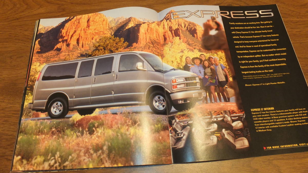 [CHEVY]2002 Chevrolet truck van America book@ country catalog Avalanche Astro Express Blazer S-10 Suburban Tahoe 