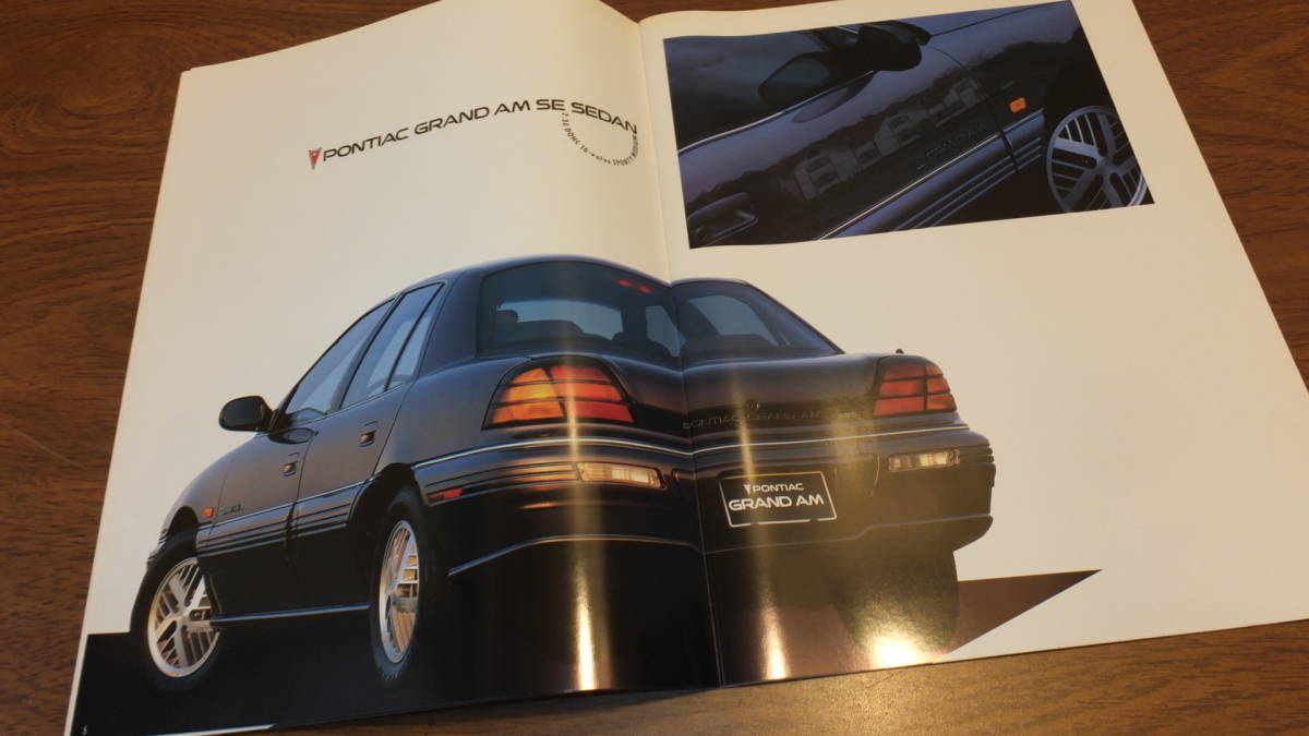 【PONTIAC】1993 ポンティアック グランダム　正規輸入車ヤナセカタログ GRAND AM GM YANASE　日本仕様　ディーラー車_画像5