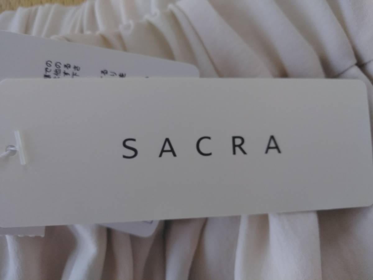 [ обычная цена 28,600 иен ]sacra Sakura юбка-брюки брюки широкий брюки новый товар 