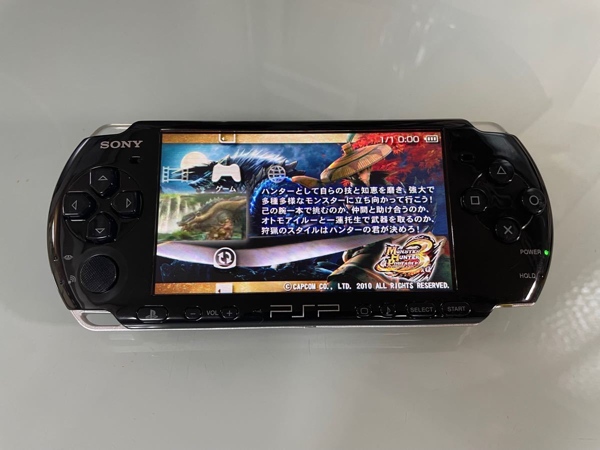 良品　PSP-3000  ピアノブラック