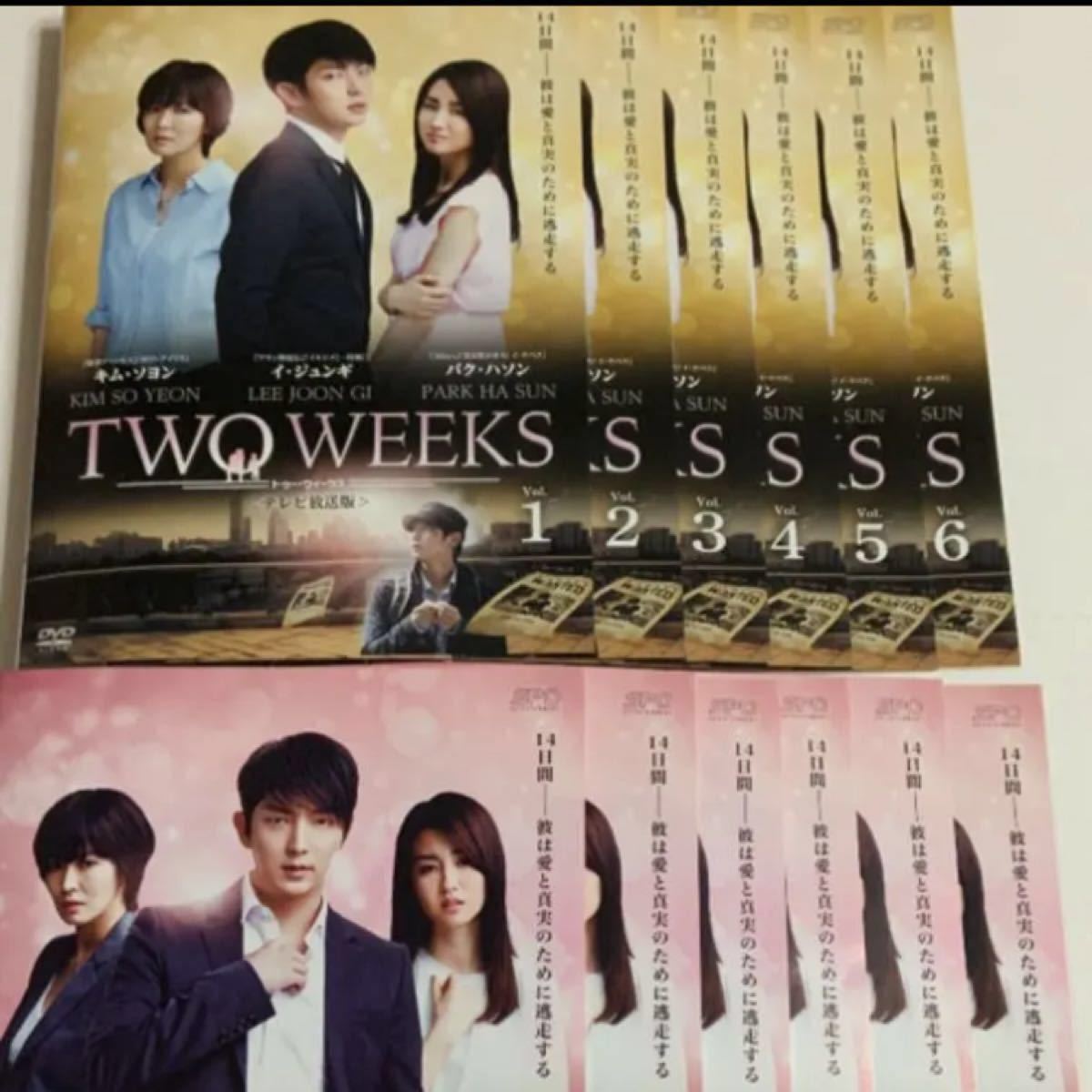 韓国ドラマ　TWO WEEKS 無法弁護士2点