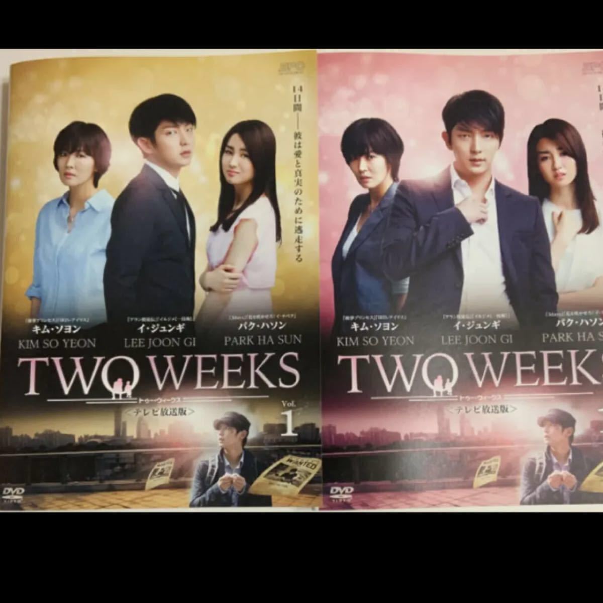 韓国ドラマ　TWO WEEKS 無法弁護士2点