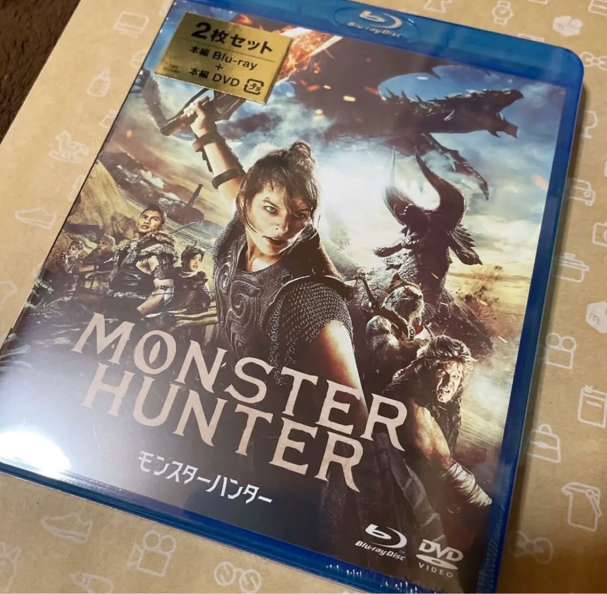 映画 モンスターハンター Blu-ray&DVDセット('20米)〈2枚組〉