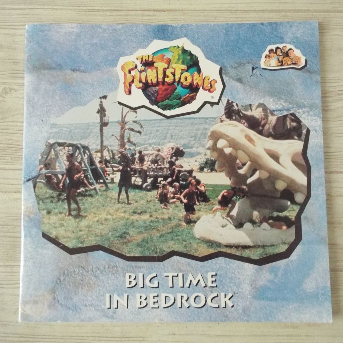 外国語絵本[フリントストーン THE FLINTSTONES : BIG TIME IN BEDROCK] 洋書 英語絵本_画像1