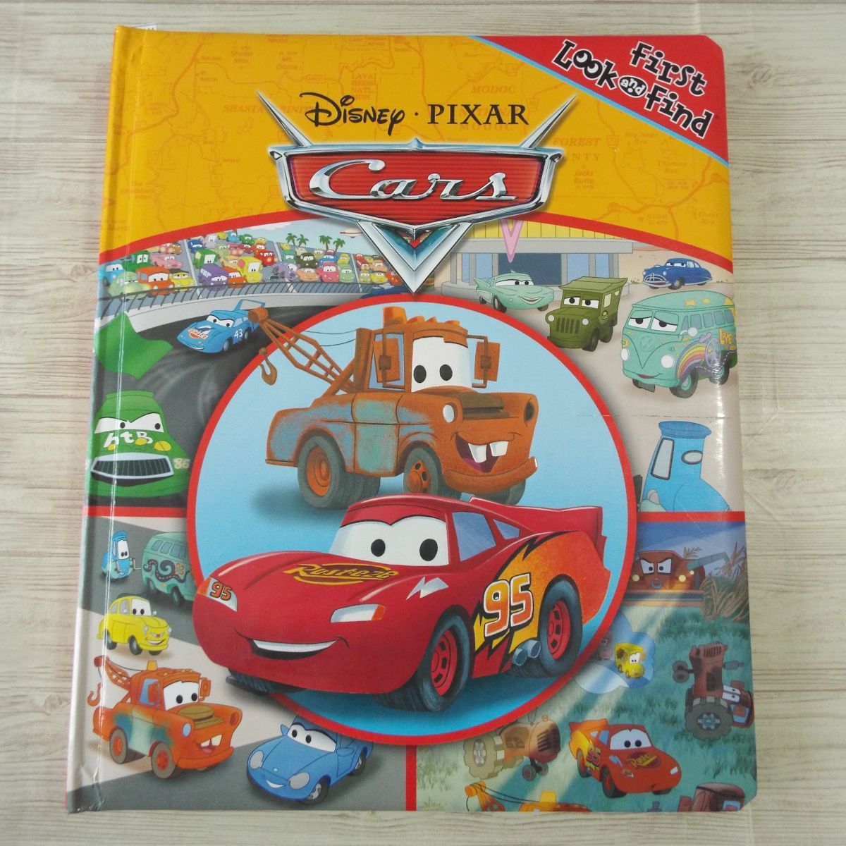  game picture book [ Disney *pik Sarcar z: First Look and Find( translation have )] foreign book large book@ English picture book . searching picture book 