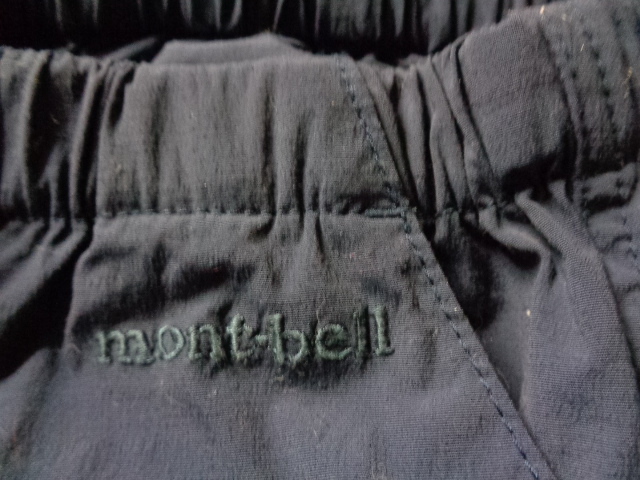  モンベル　montbell　 ストレッチライトショーツ Kid’s　ネイビー系　120　ハーフパンツ　_画像8
