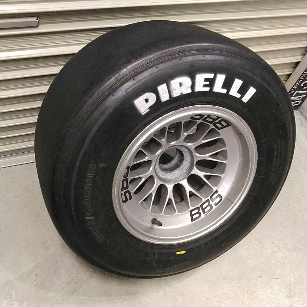 BBS PIRELLI F1? tire wheel [ used ] only one interior objet d'art table McLAREN Ferrari RedBull Mercedes 