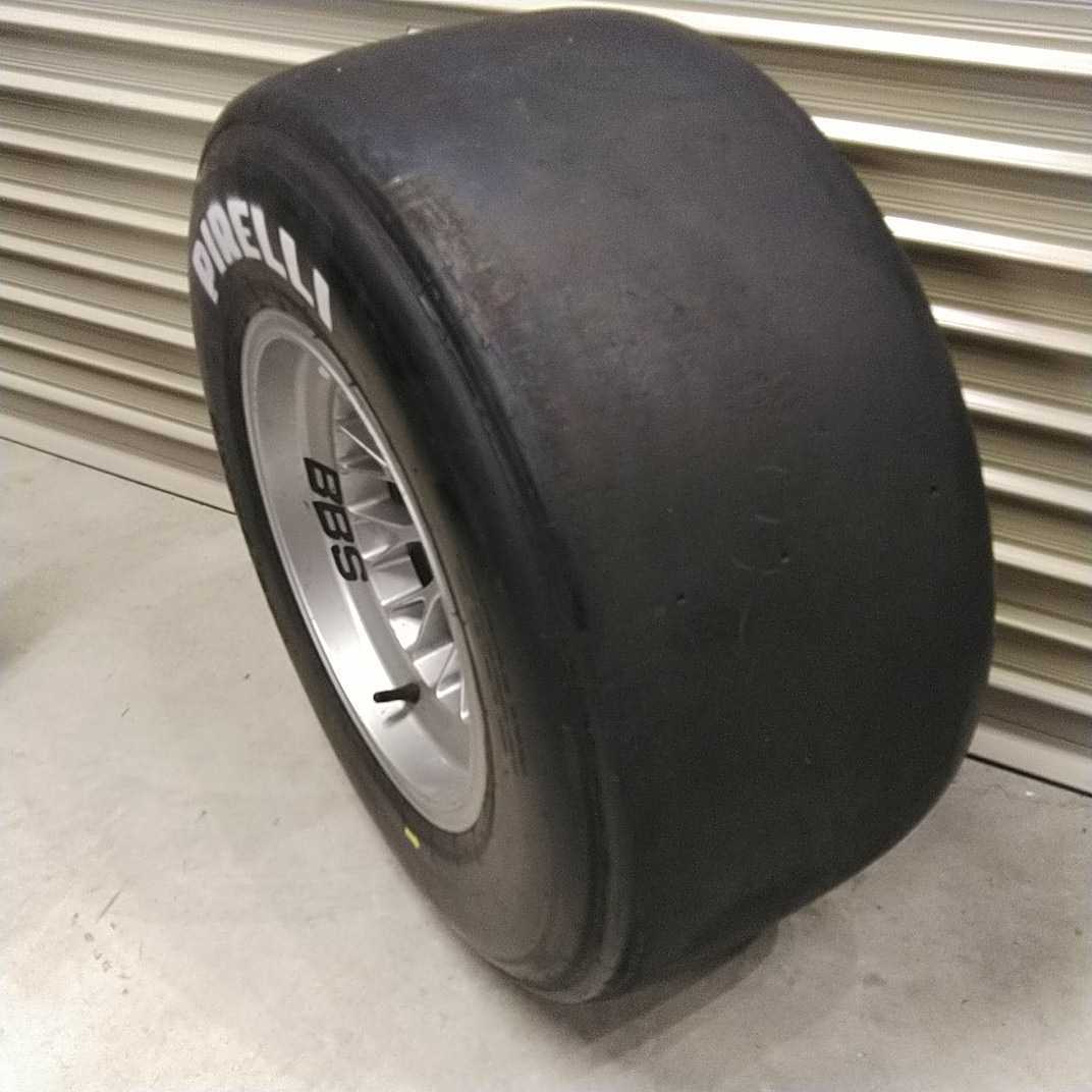 BBS PIRELLI F1? tire wheel [ used ] only one interior objet d'art table McLAREN Ferrari RedBull Mercedes 