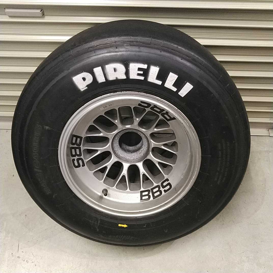 BBS PIRELLI F1? tire wheel [ used ] only one interior objet d'art table McLAREN Ferrari RedBull Mercedes 