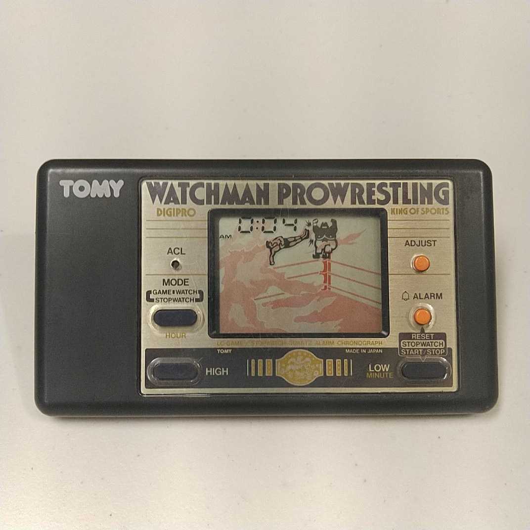 トミー ウォッチマン プロレス デジプロ レトロ ゲームウォッチ ゲーム- トミー ウォッチマン プロレス デジプロ レトロ ゲームウォッチ ゲーム-