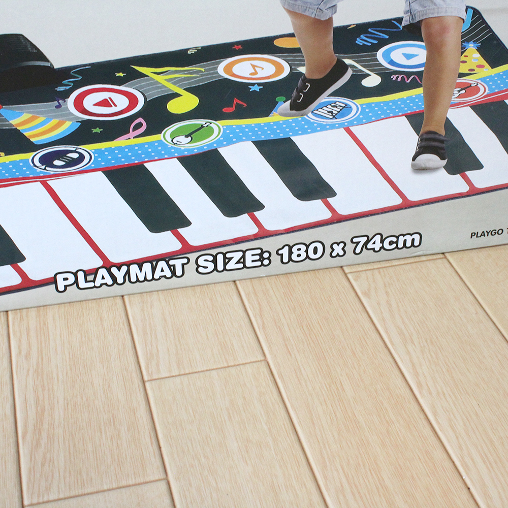 ジャイアントキーボードプレイマット 180cm ジャンボサイズ おもちゃ 音ゲーム ピアノ 開封済 【未使用、保管品】_画像6