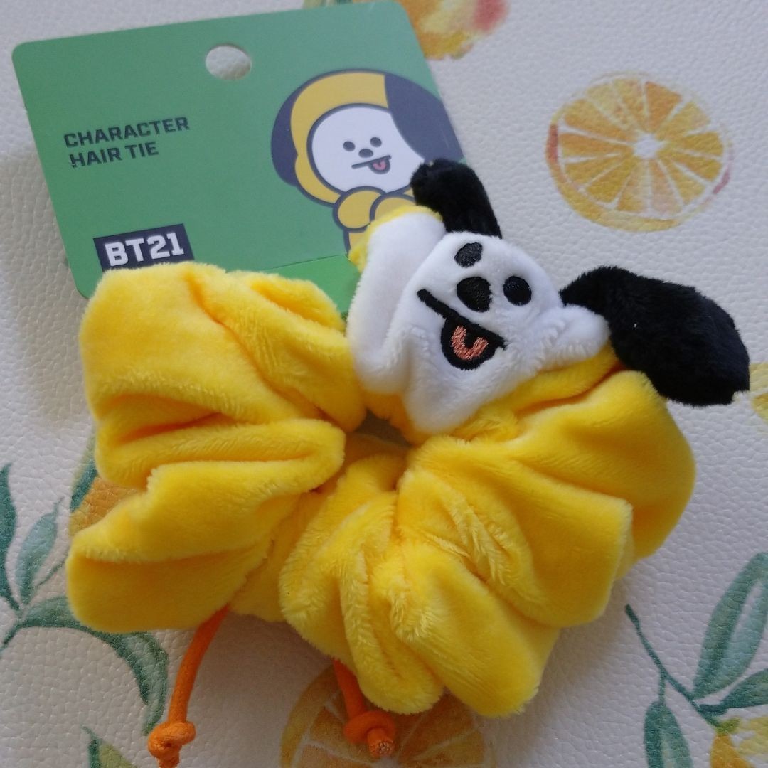 BT21 CHIMMY チミー ジミン シュシュ ヘアタイ ヘアゴム BTS BT21 CHIMMY チミー ジミン シュシュ ヘアタイ ヘアゴム BTS