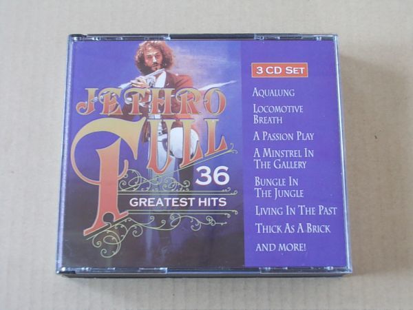E3981　即決　CD　ジェスロ・タル『36 GREATEST HITS』　輸入盤　3枚組　JETHRO TULL_画像1