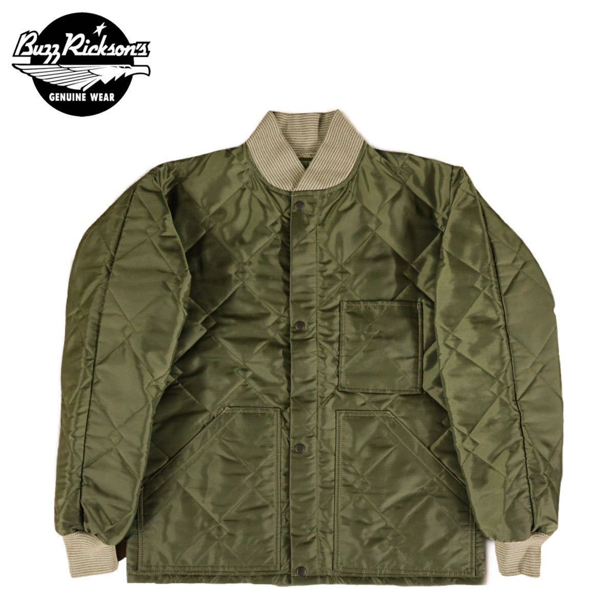 BUZZ RICKSON’S BR14933 149・OLIVE/SIZE XL “CWU-9/P LINER JACKET” バズリクソンズ ライナージャケット