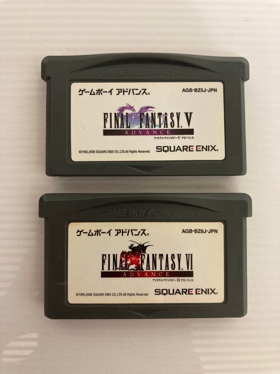 GBA ファイナルファンタジー V VI 5 6 アドバンス ADVANCE FINAL FANTASY