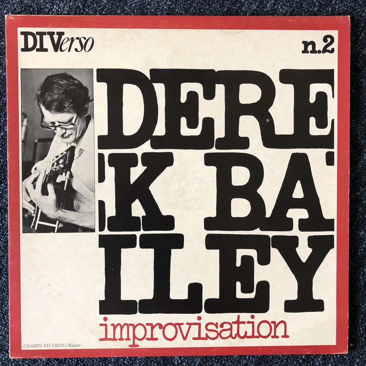 [オリジナル盤] Derek Bailey - Improvisation / Cramps Records / CRSLP 6202