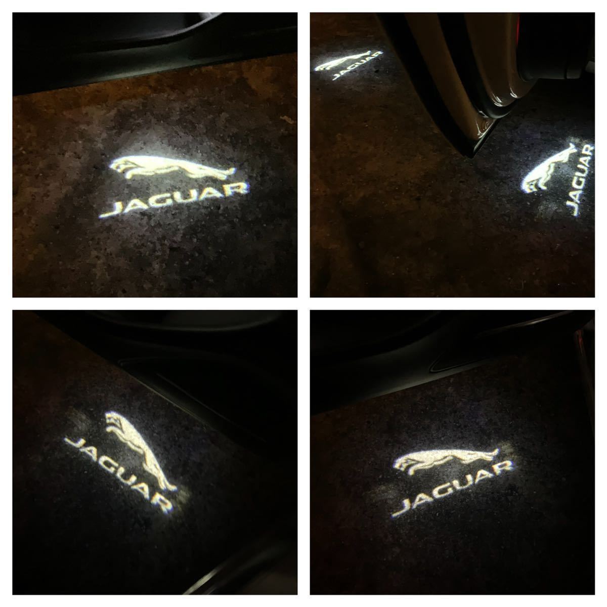 Jaguar Jaguar LED Logo projector door courtesy lamp F-TYPE XE F type original exchange type door light emblem Mark 