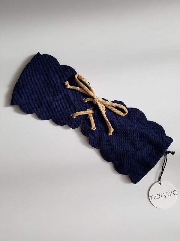 新品 Marysia swim マリシアスイム レースアップ ビキニ 上下セット