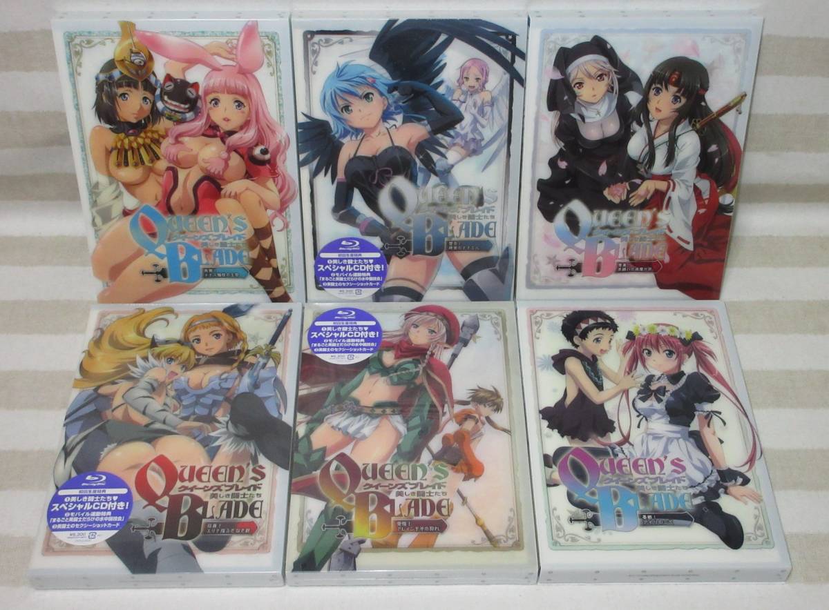 ヤフオク 版 クイーンズブレイド 美しき闘士たち 全6巻 ヤフオク 版 クイーンズブレイド 美しき闘士たち 全6巻
