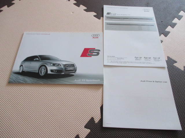  Audi S3 Sportback ( with price list ) catalog 