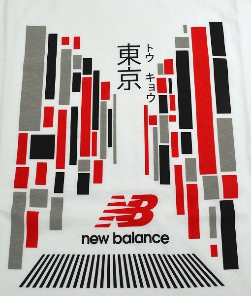 ★【new balance ニューバランス】トウキョウ半袖Tシャツ AMT91650 WRD Lサイズ（US Mサイズ）の画像3