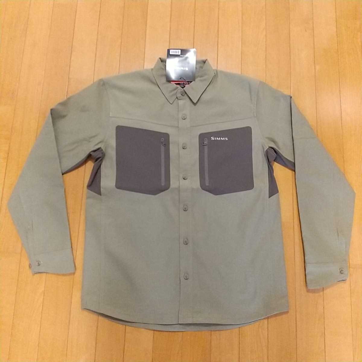 Simms TONGASS LS SHIRT TAN シムス トンガス 長袖 シャツ US:M JP:L Simms TONGASS LS SHIRT TAN シムス トンガス 長袖 シャツ US:M JP:L