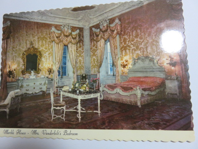 絵はがき「Marble House」バンダービルト夫人の寝室（ニューポート・ロードアイランド州）アメリカ合衆国_画像10