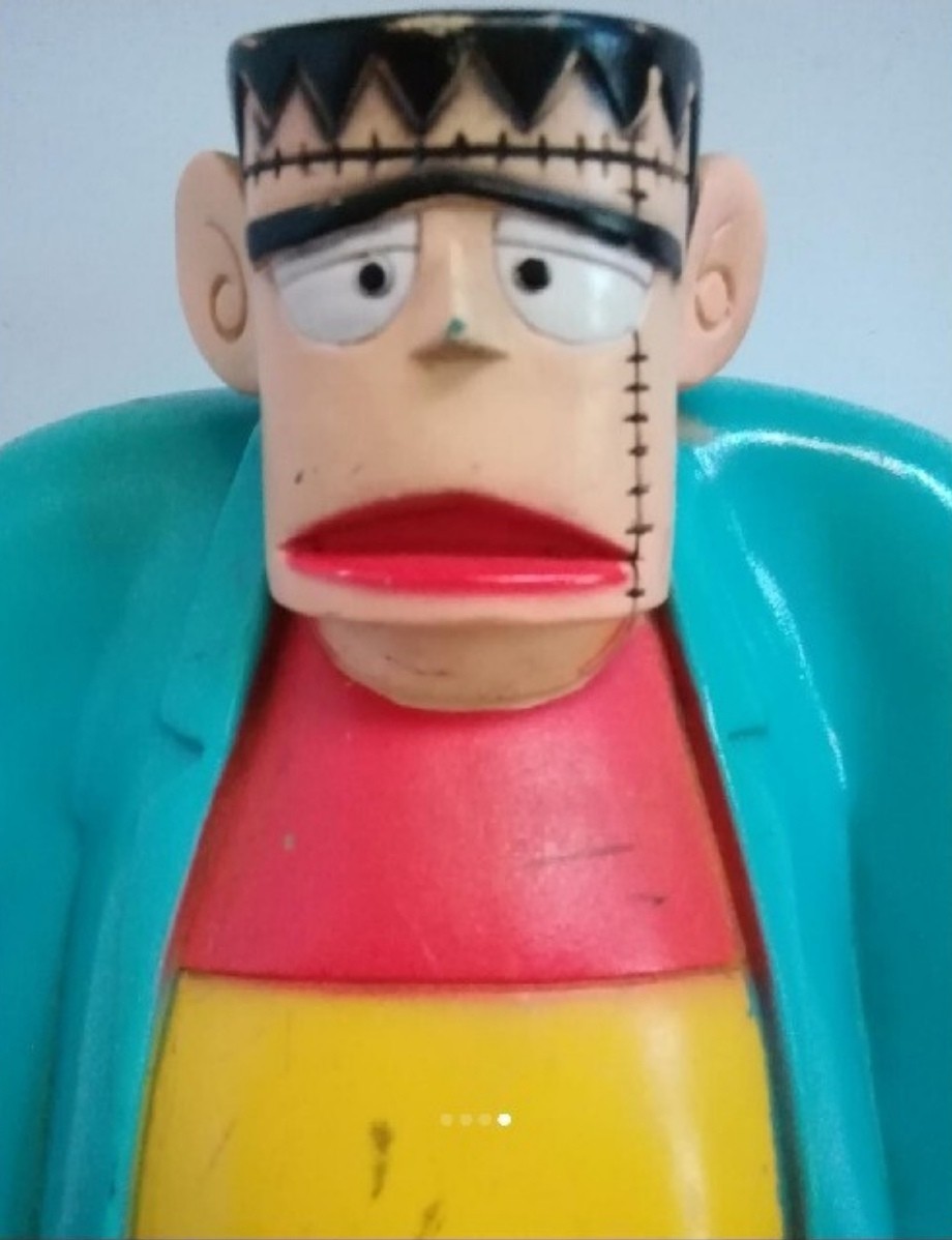 ポピー 怪物くん フランケン ソフビ人形 貯金箱 cnema.fr