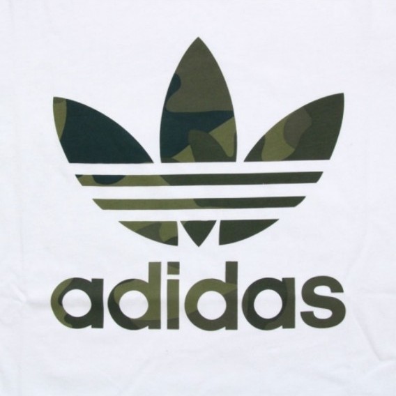 adidas originals トレフォイル迷彩Tシャツ