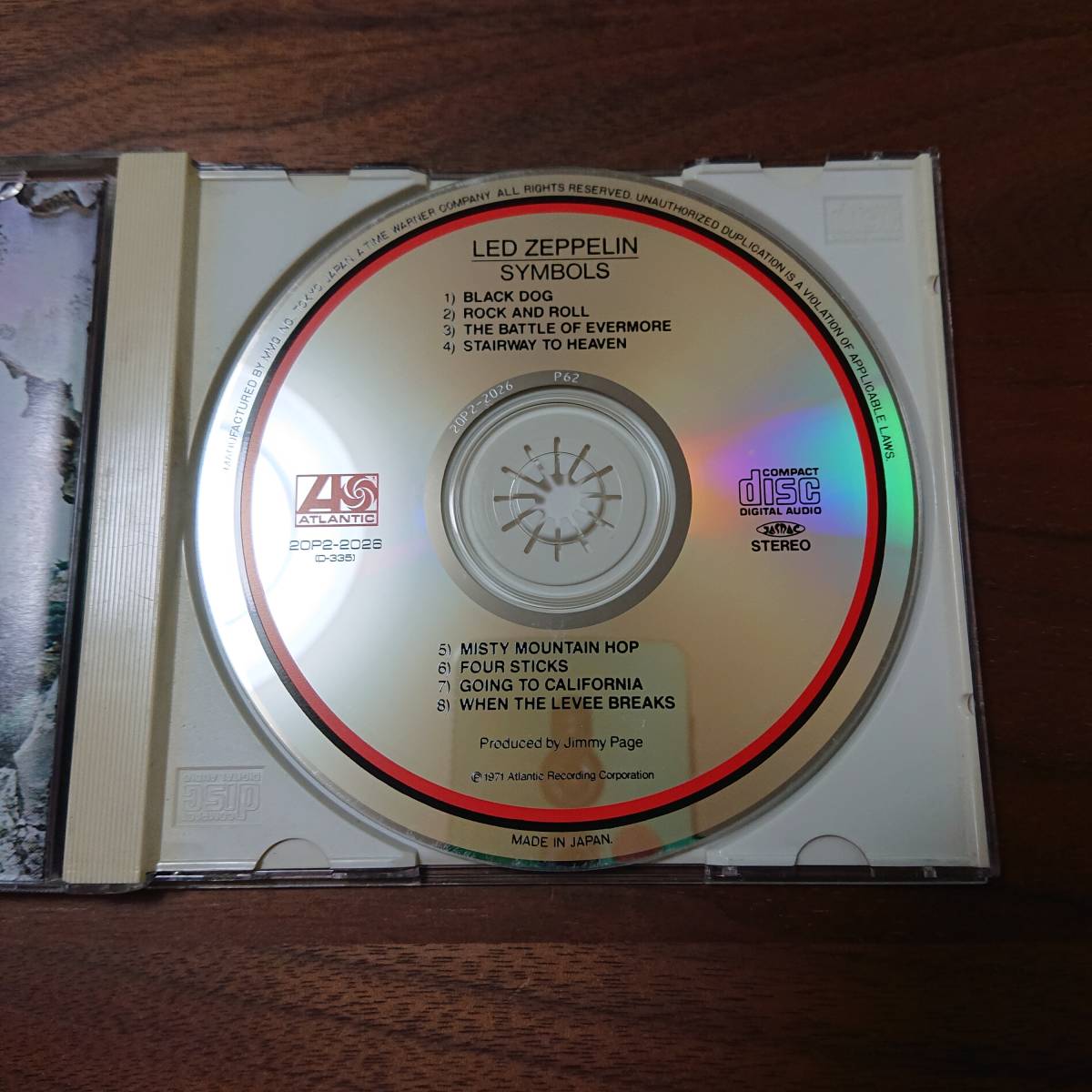 CD/レッド・ツェッペリン/LED ZEPPELIN/シンボルズ/SYMBOLS/中古品/の画像3