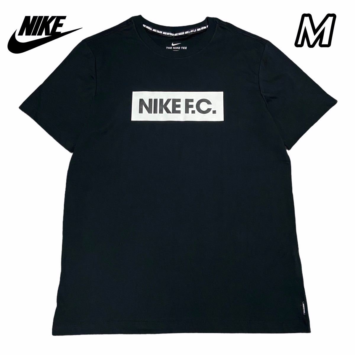 PayPayフリマ｜NIKE FC ナイキ ボックスロゴ Tシャツ ブラック