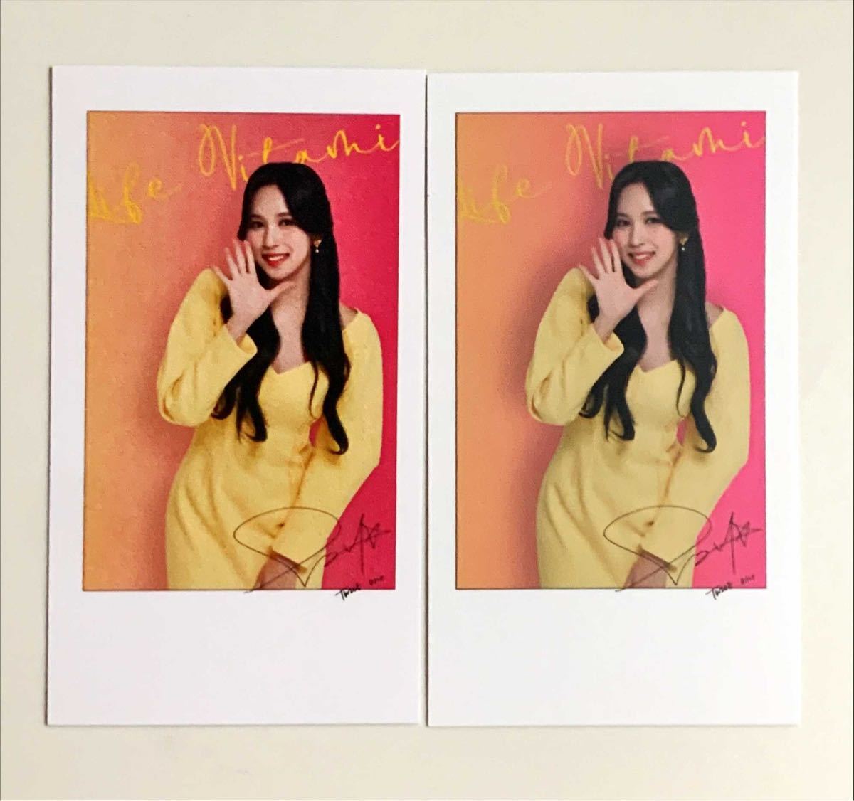 Paypayフリマ Twice レモナ トレカ ミナ 2点セット Paypayフリマ Twice レモナ トレカ ミナ 2点セット