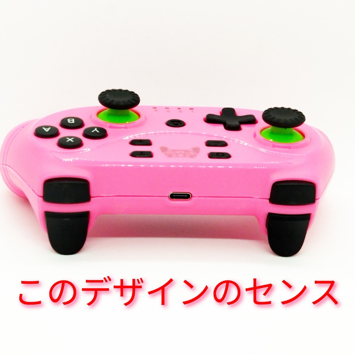 Switchコントローラー スイッチコントローラー Proコントローラー　ピンク色