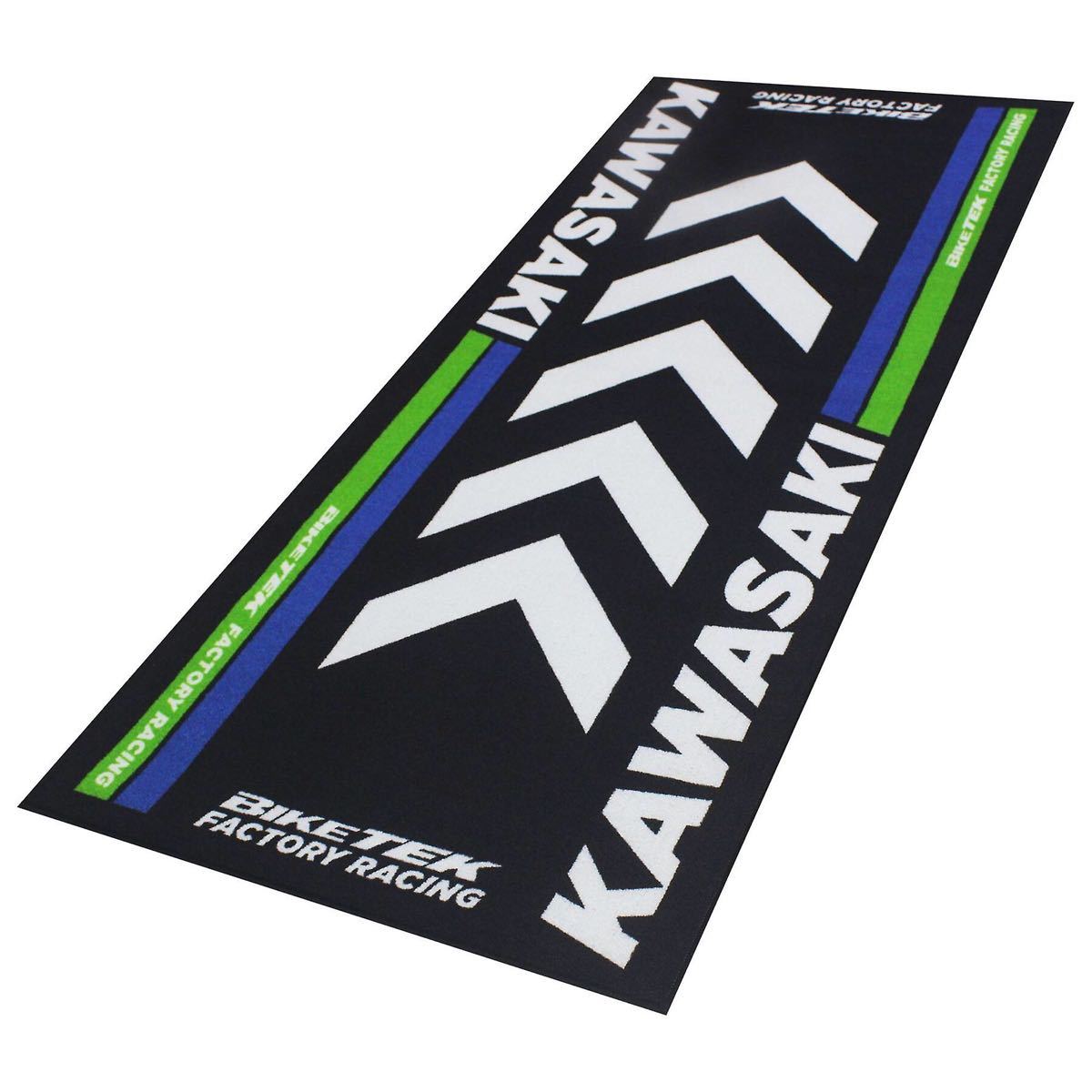 ラスト・即納新品】 BIKETEK ガレージマット KAWASAKI 190x80cm ラスト・即納新品】 BIKETEK ガレージマット KAWASAKI 190x80cm
