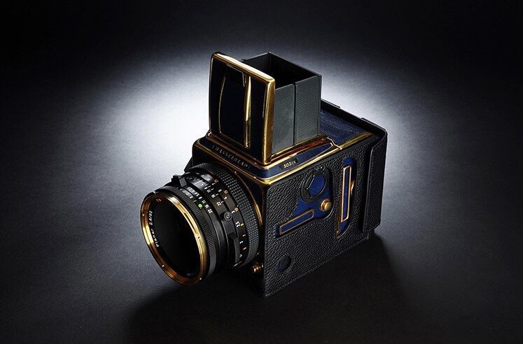 新作モデル 新品 本革 カメラケース ブラック 503CX用 Hasselblad