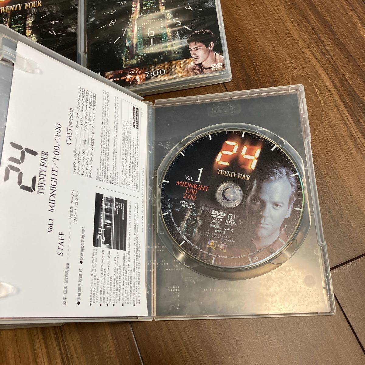 ２４−ＴＷＥＮＴＹ ＦＯＵＲ−ＤＶＤコレクターズボックス１.2セット