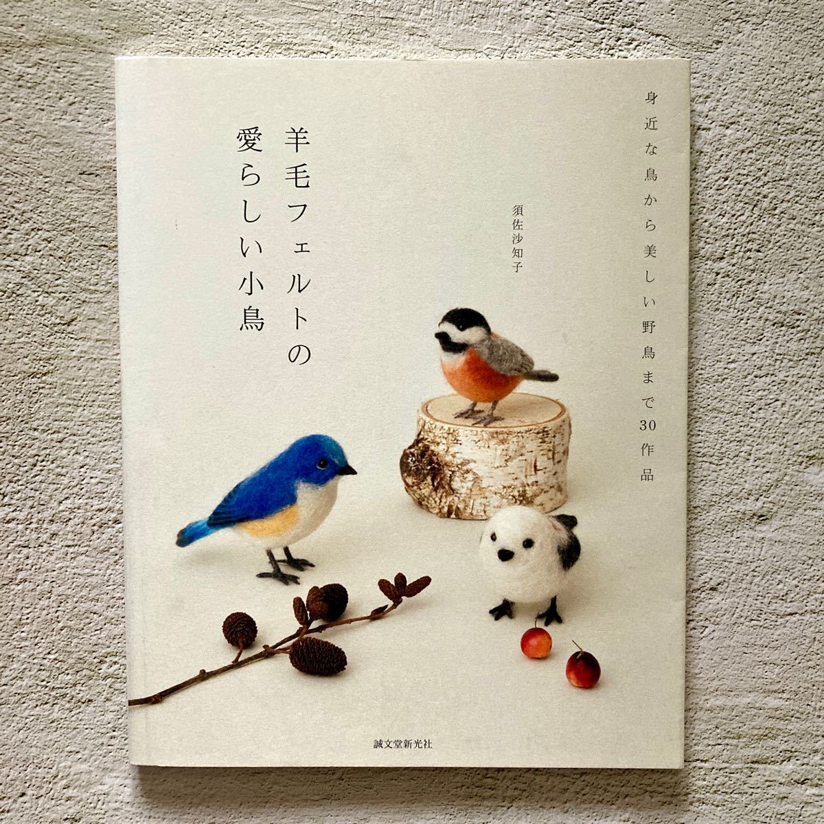 羊毛フェルトの愛らしい小鳥 : 身近な鳥から美しい野鳥まで30作品