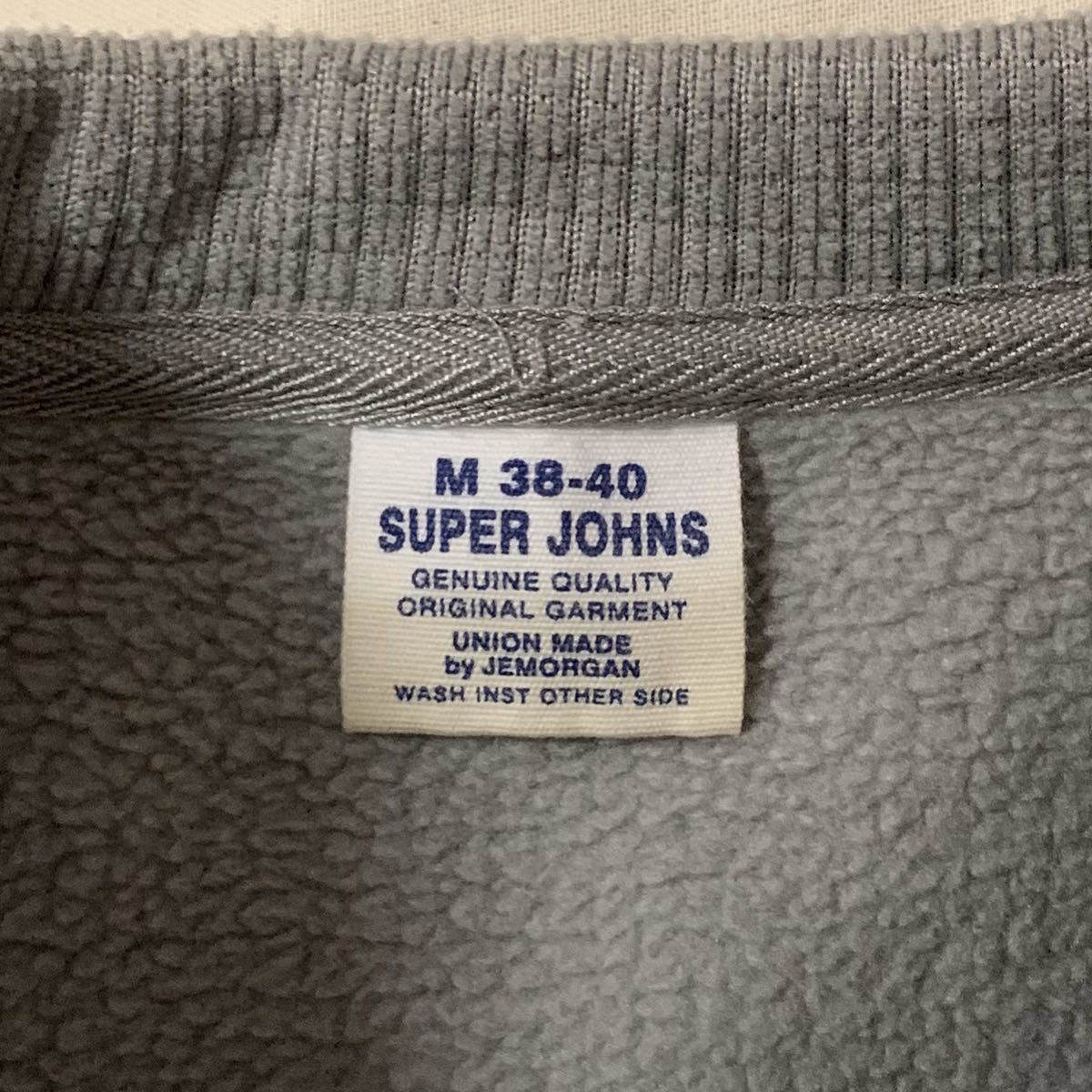 JEMORGAN SUPER JOHNS(USA)裏フリースサーマルシャツ