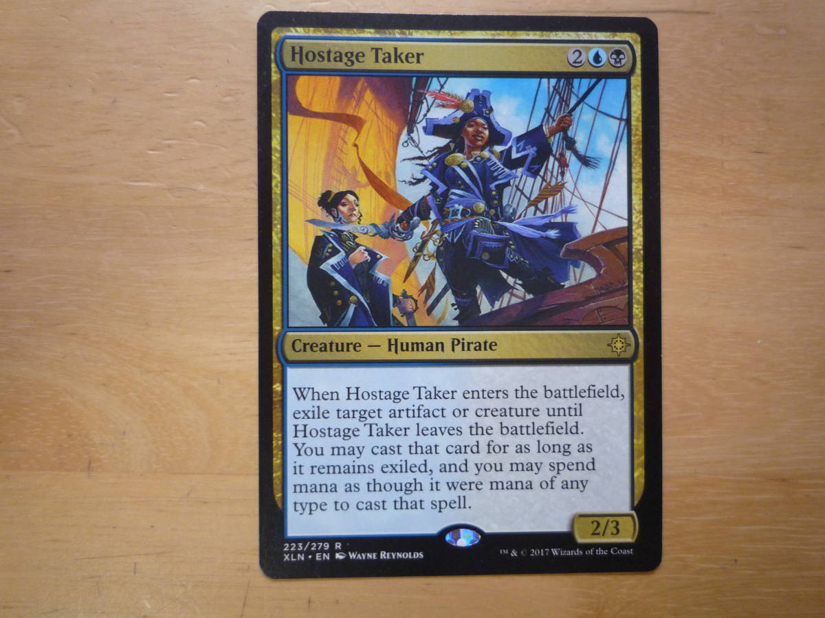 MTG　XLN　人質取り/Hostage Taker　英語　1枚_画像1