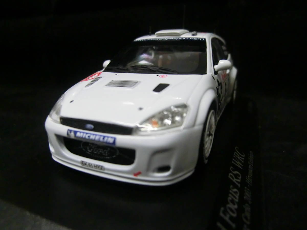 1/43　フォード　フォーカス　RS　WRC　モンテカルロラリー　2003　＃6　M.ヒルボネン、_画像2