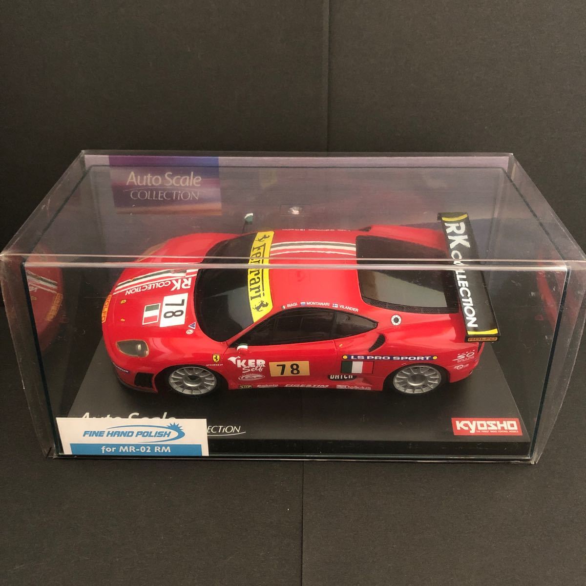 ジャンク ラジコン F430 GT Team AF Corse フェラーリ JR ジャンク ラジコン F430 GT Team AF Corse フェラーリ ジャンク