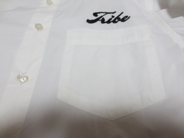 STUSSY Stussy цепь стежок вышивка с логотипом 7 минут рукав хлопок кнопка down рубашка S белой серии 