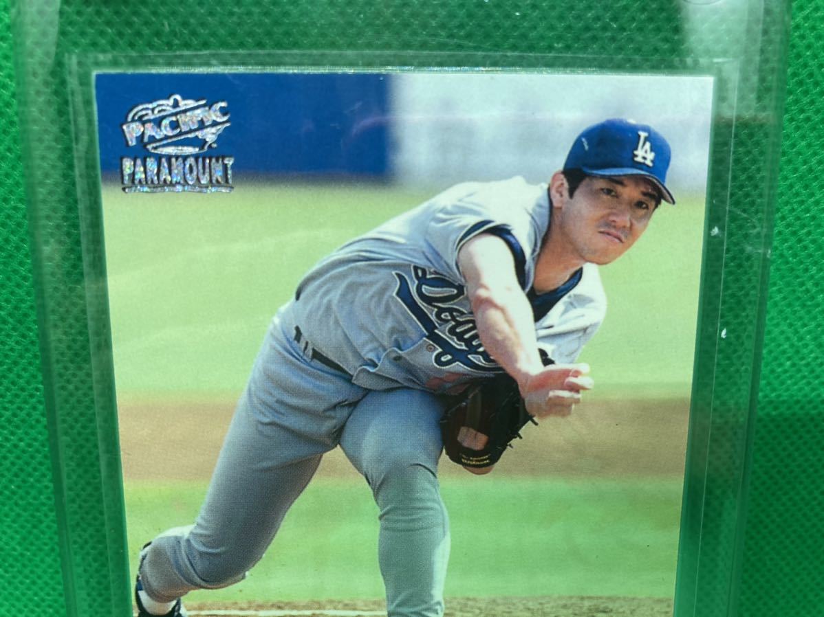 《最終値下》【MLB】578 野茂英雄　 野球カード　１９９８年　PARAMOUNT HOLOGRAPHIC SILVER HIDEO　NOMO　＃１７９　ドジャース_画像3