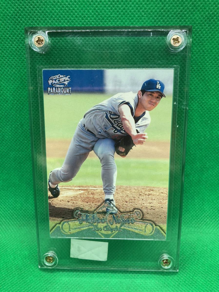 《最終値下》【MLB】578 野茂英雄　 野球カード　１９９８年　PARAMOUNT HOLOGRAPHIC SILVER HIDEO　NOMO　＃１７９　ドジャース_画像1