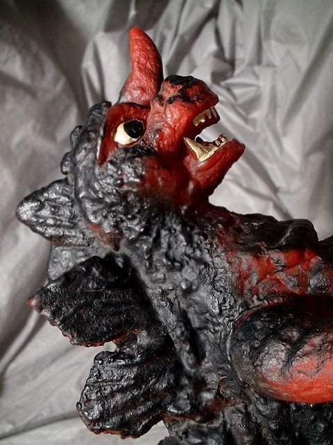 オリジナル怪獣⑤当時物 ソフビ 人形 特大キングゴジラ の パチ オリジナル怪獣⑤当時物 ソフビ 人形 特大キングゴジラ の パチ