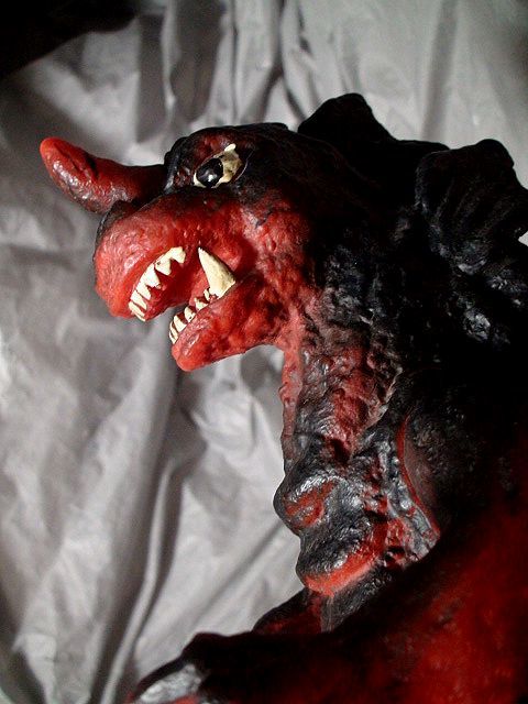 オリジナル怪獣⑤当時物 ソフビ 人形 特大キングゴジラ の パチ オリジナル怪獣⑤当時物 ソフビ 人形 特大キングゴジラ の パチ