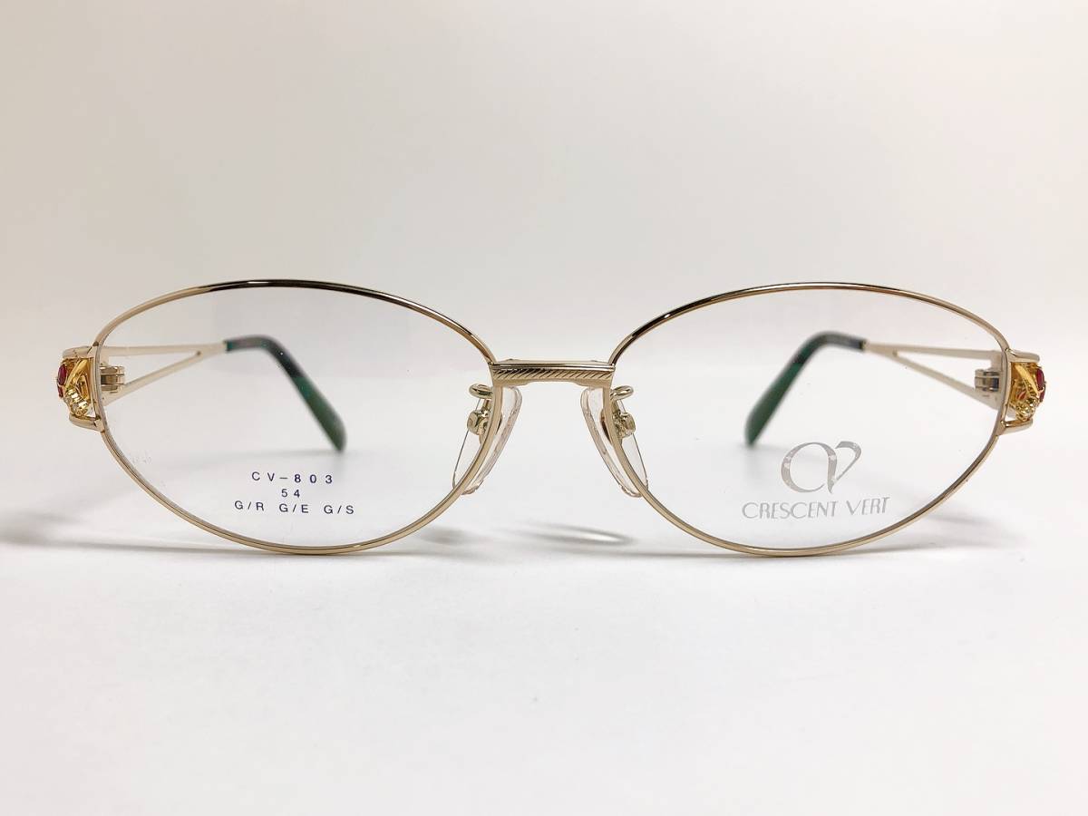 クレサンベール CRESCENT VERT メガネ ☆ ルビー ☆ ダイヤ ☆ 石入り