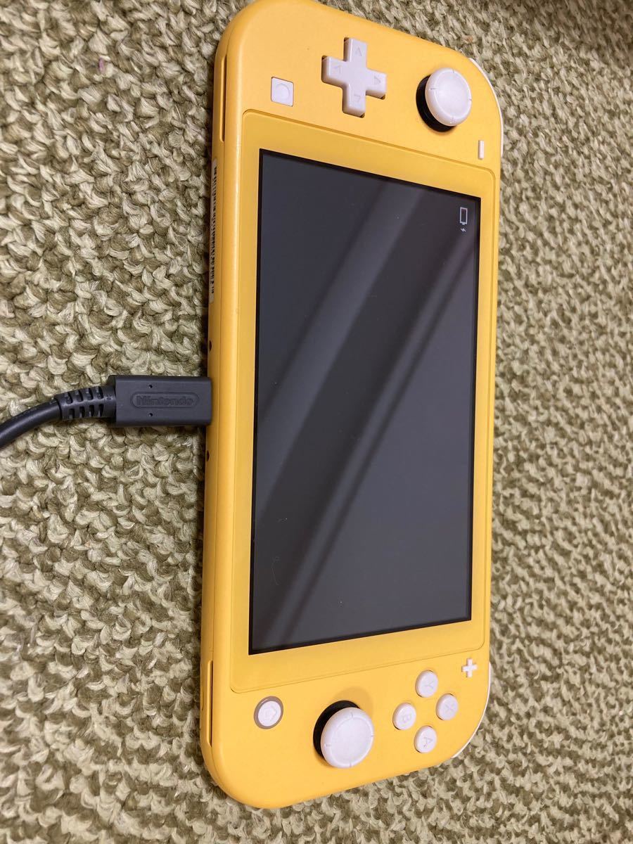 【中古 送料無料】Nintendo Switch Lite ニンテンドースイッチライト本体　イエロー色