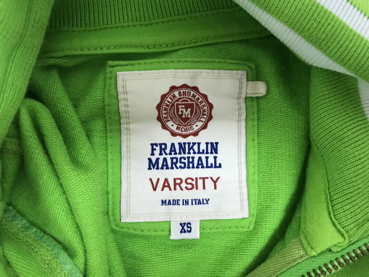 美品本物フランクリンマーシャルFRANKLINMARSHALLコットンジップ 美品本物フランクリンマーシャルFRANKLINMARSHALLコットンジップ
