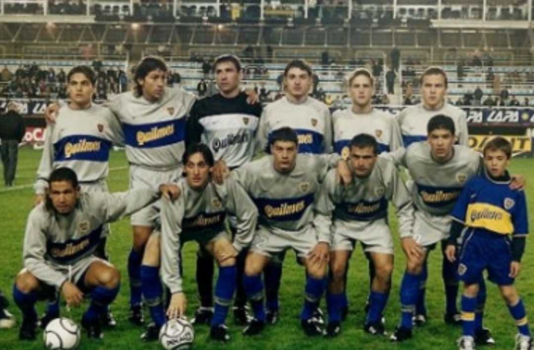 [値下げ交渉] 99-00 ボカジュニアーズ 3rd/サード 長袖 NIKE 検)1999 2000 CABJ BOCA JUNIORS L/S COPA TOYOTA CUP リケルメ トヨタカップ_画像1